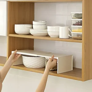 Retractable Kitchen Organizer: Maximize Space!