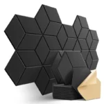 Silence the Chaos: Hex Acoustic Panels (12-Pack)